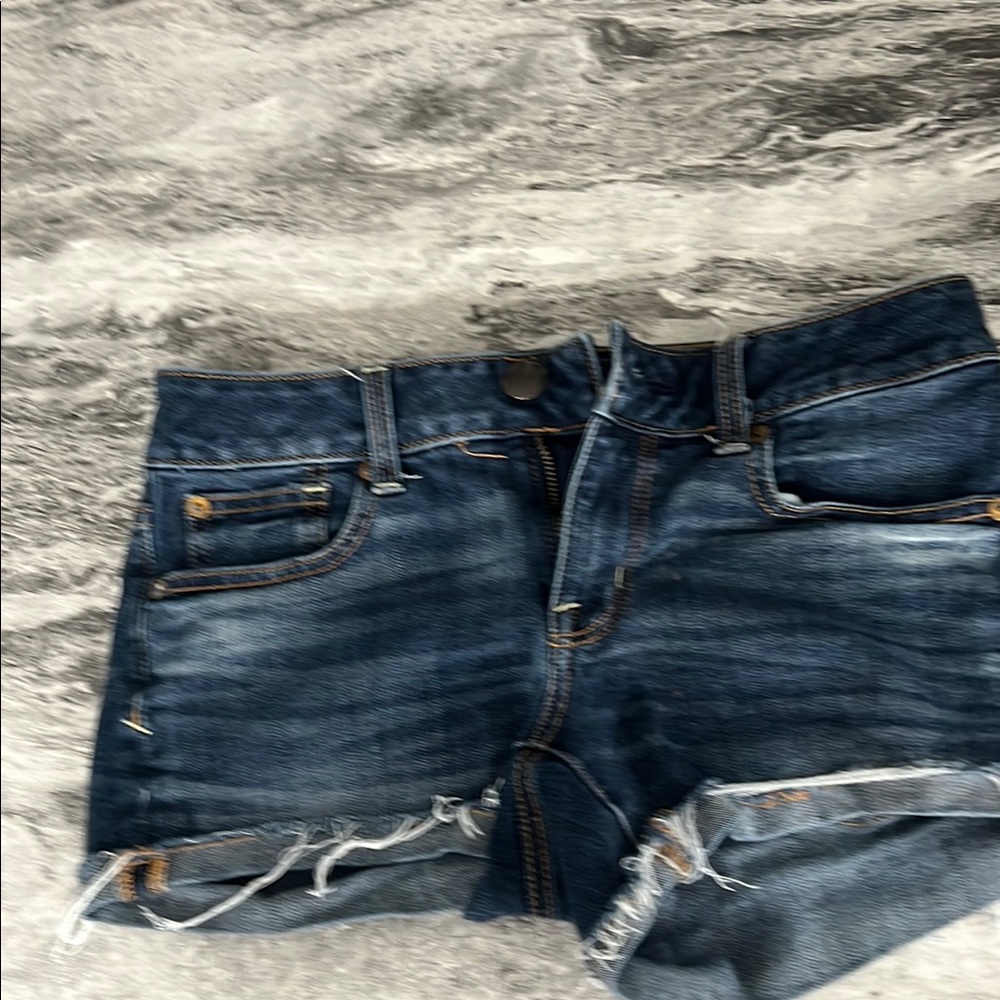 American Eagle Outfitters Blue Denim Shorts